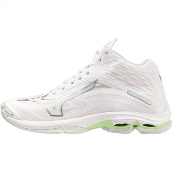 Zapatillas de voleibol Mizuno Wave Lightning Z7 Mid blanco mujer