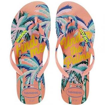 Havaianas HAV Slim Summer Silk Rose, Chanclas Mujer, Amarillo