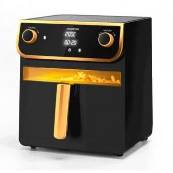 Aigostar Freidora de Aire 8L 1700W Sin Aceite con Ventana de Visualización Doble Asa Modelo KIM Chef (94007)