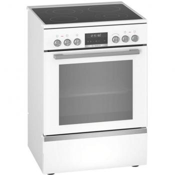 Cocina Eléctrica Vitrocerámica Bosch Serie 6 HKS79R220 63L 4 Fuegos Blanca