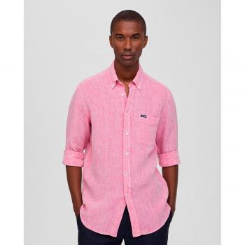 Camisa Façonnable de Hombre en Lino Natural 100% Elegante