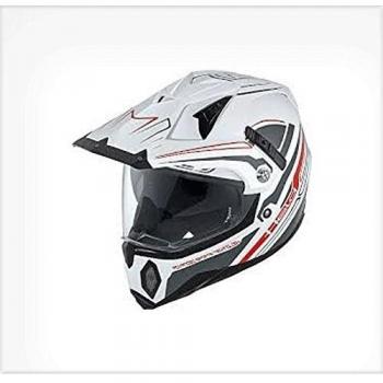Held Makan Dekor Enduro casco Blanco blanco-negro Talla:extra-large