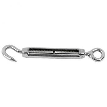 Tensor Gancho-Anilla Zincado DIN 1480, 6 mm, Pack de 50 Unidades