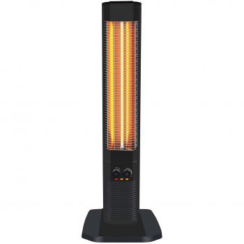 PURLINE Calefactor halógeno Vertical con Resistencia de Carbono y termostato Ajustable HEATY 1800