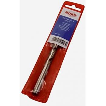 Ruko 21440525 Broca helicoidal DIN 338, Tipo N HSS, en Bolsa de plástico