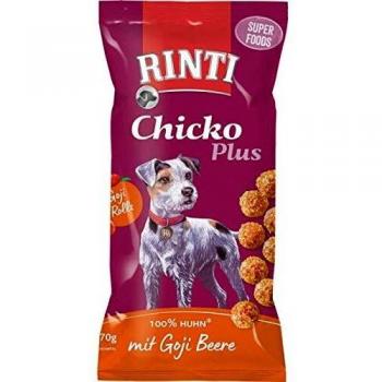 Rinti Chicko Plus Superfoods y Bayas de Goji - Pack económico: 12 x 70 g