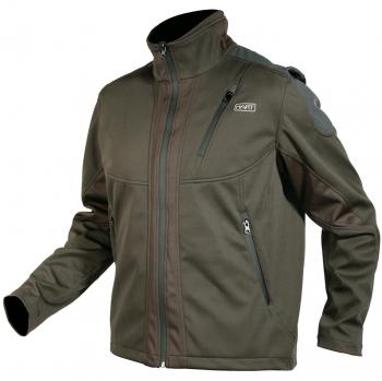 HART S Soft Shell de Caza Lanbro Color Negro Talla L, Gris