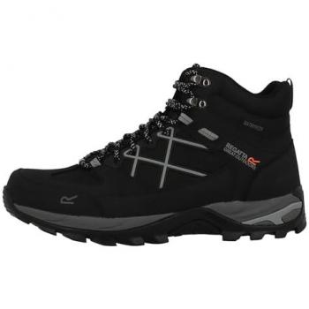Regatta Samaris III Men's Waterproof Hiking Boots Black Granite Size 47