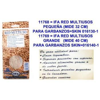 Ifa 016130-1 - Red coc garbanzos pequeña nyl ifa