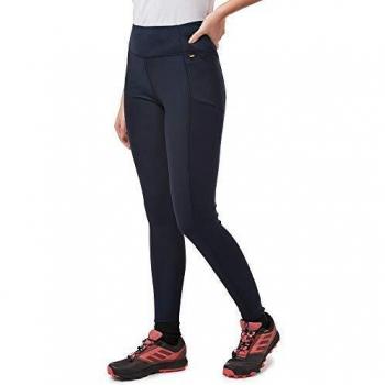 Pantalones Ajustados Craghoppers Velocity Ligeros para Mujer Azul Marino Talla 12