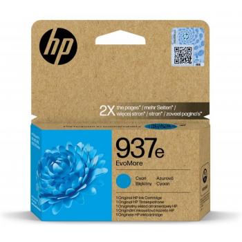 Cartucho de Tinta Original HP EvoMore 937e cian