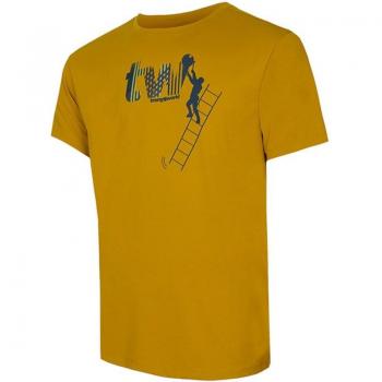 Camiseta de Manga Corta Hombre Trangoworld Konak Amarillo