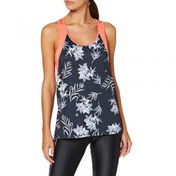 Roxy Hiding Place-Technical Vest Top para Mujer, True Black Full bicolys, L