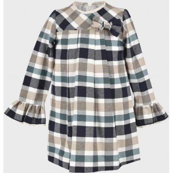 Vestido de niña La Ormiga con lazos, manga larga y detalles en algodón - Modelo 1140060410