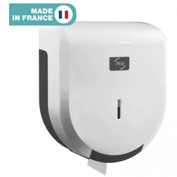 Dispensador de papel higiénico Jumbo Maxi ABS blanco 400 m