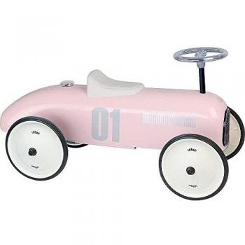 Vilac- Porteur Voiture Vintage Rose Tendre Aviones, Color Rosa (1127