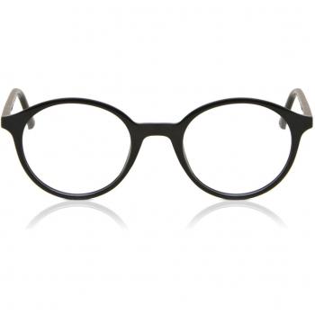 SmartBuy Kids Oval Full Rim Plastic Prescription Glasses - Black - Size 46 - Blue Light Block Available - Free Lenses