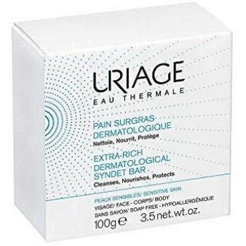 Uriage Extra-Rich Dermatological Cleansing Bar for Sensitive Skin 100g