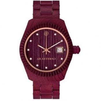 AB AETERNO Women's TRAMONTO Analog Display Swiss Quartz Purple Watch