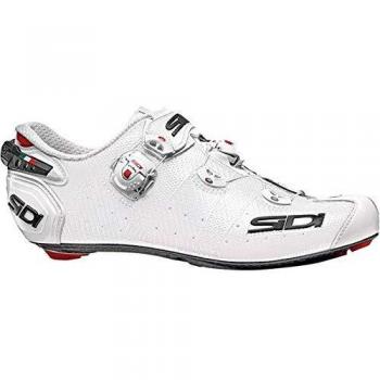 Sidi Shoes Wire 2 Carbon, Scape Cycling Man, White White Blk Liner, 44