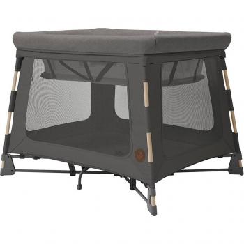 Cuna de Viaje 3 en 1 Maxi-Cosi Swift Eco, Ligera, Plegable, Desde Nacimiento hasta 3.5 Años, Colchón 2 en 1, Bolsa de Viaje, Beyond Graph