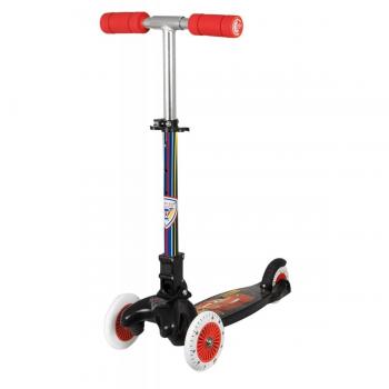 Powerslide Disney Pixar Cars 3 Twist Scooter Patinete Negro de color rojo, Estándar