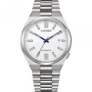 Reloj Hombre Citizen Tsuyosa Automático Blanco Plateado Ø 40 mm