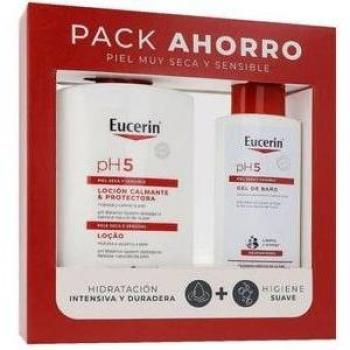 Eucerin Pack pH5 Loción Calmante & Protectora 1L + Gel de Baño 200ml