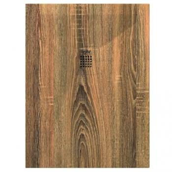 Plato de ducha NOLA3 - 70x90x3cm - Resina - Nogal - Puede cortarse