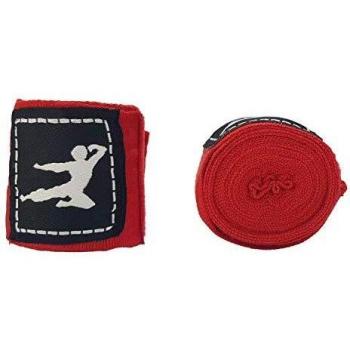Tunturi Boxing Protection Muñequeras Boxeo Bruce Lee Rojas, Un Par, Unisex Adulto, Red, 1