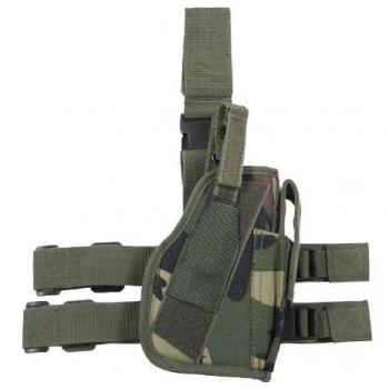 MFH Derecha Pierna Pistolera Woodland