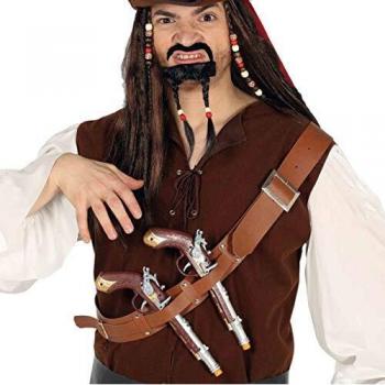 Guirca 17282 - Cinta Pecho con Dos Pistolas Piratas
