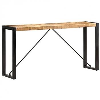 vidaXL Console Table 150x35x76 cm Solid Mango Wood