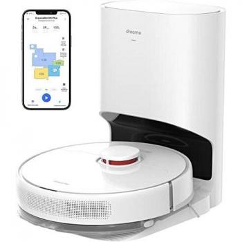 Dreame D10 Plus Robot Aspirador y Fregasuelos con vaciado automático de polvo, detección obstáculos