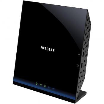 Netgear D6200-100PES - Módem Router con tecnología WiFi AC1200 de Banda Dual