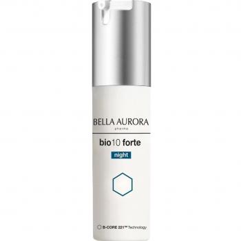 Bella Aurora Bio10 Forte Night Serum - Intensive Depigmenting Treatment for All Skin Types, 30ml, with B-CORE221 Technology