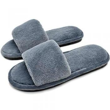 COFACE - Zapatillas de casa para Mujer, Elegantes, de algodón, Antideslizantes, para otoño/Invierno, en 4 Colores