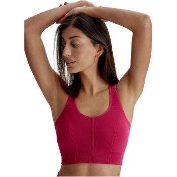 Top de mujer Soma Born Living Yoga Buganvilla con Protección Solar y Tejido 4 Way Stretch