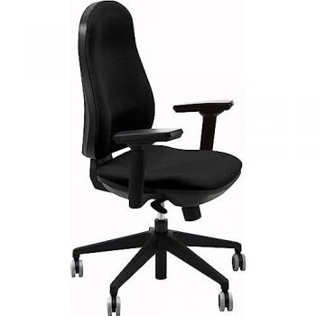 Silla de Oficina Ariel Aier Negra Sincro (Reposabrazos No Incluido)