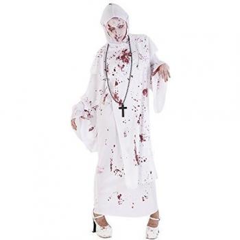 Zombies - Disfraz de monja zombie, para adultos, talla única