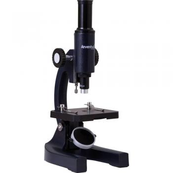 Microscopio monocular Levenhuk 2S NG - Monocular, aumento de 40x a 400x, iluminación LED, ocular de 10x y objetivos de 4x, 10x y 40x,
