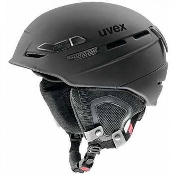 uvex p.8000 Tour Casco de esquí/de Escalada/de Bicicleta, Adultos Unisex, Negro, 55-59 cm