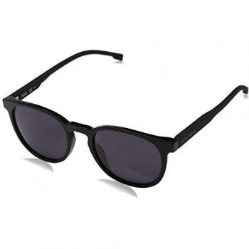 Hugo Boss Men's BOSS 0922/S IR 807 51 Sunglasses, Black/Grey Grey