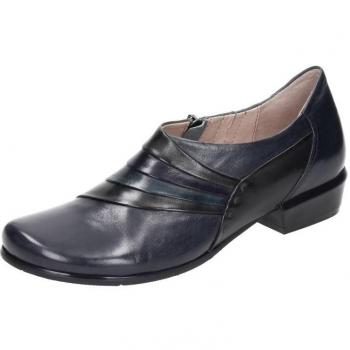 Piazza Piazza Damen Slipper - Mocasines de Piel para mujer gris gris, color gris, talla 37