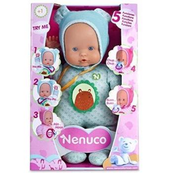 Nenuco Muñeco con Funciones, Color Azul, única
