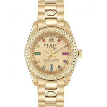 Philipp Plein Queen Crystal Women's Watch, Yellow, ONE SIZE