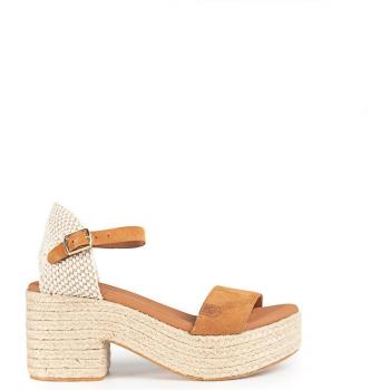 Sandalias de tacón de mujer Popa Izalco Serraje Cuero