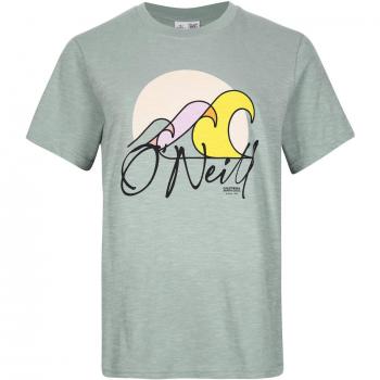 O'Neill Women's Luano Graphic T-Shirt, Short Sleeve, Lily Pad Color