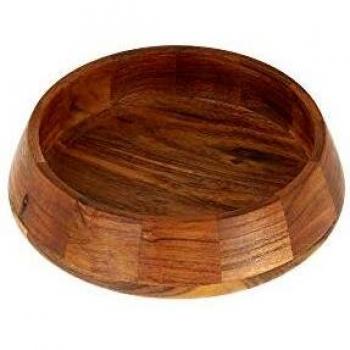 Kave Home - Bol Yanila pequeño Madera Maciza Acacia