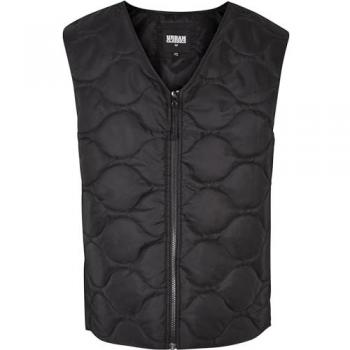 Urban Classics Men's Black Zipped Gilet Size M